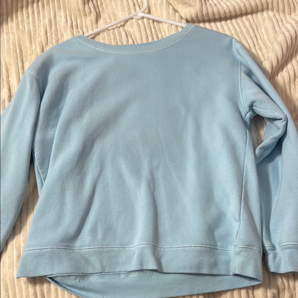 Light Blue Sweatshirt